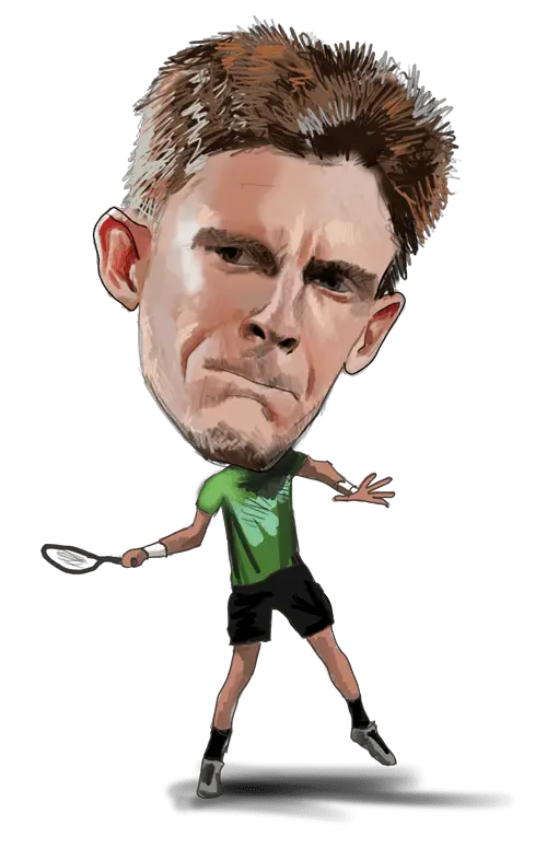 Kevin Anderson. Image copyright Two Set Points